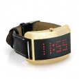 LED Watch with Scrolling Red Text - SWAG