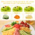 Vegetable Fruit Spiral  Slicer Carrot Cucumber Cutter Salad Tool Kitchen Accessories Green