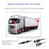 Vehicle Backup Camera 7 inch Monitor Kit Waterproof Ahd 1080p Night Vision Rear View Camera Black