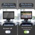 Vehicle Backup Camera 7 inch Monitor Kit Waterproof Ahd 1080p Night Vision Rear View Camera Black