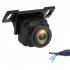 Vehicle Backup Camera Waterproof  AHD CVBS Rear View Camera 170   Wide Angle Coverage Adjustable Reverse Camera For Vehicle  SUV  Pickup Trucks  RV black