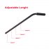 Vehicle Inspection Mirror has an adjustable length and allows you to attach a LED flashlight  It lets you spot damages and hidden objects under your car  