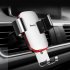 Vehicle Mount Air Outlet Phone Auto locked Gravity Universal Phone Stand Mount red