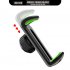 Vehicle Phone Bracket 360 Degree Adjustable Foldable Silicone Suction Windshield Lazy Cellphone Holder black
