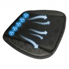 Ventilated Seat Cushion With USB Port 3-Speed Adjustable Breathable Air Flow Cooling Pad