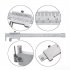 Vernier Caliper 0 7 8 Inch Stainless Steel Parallel Marking Vernier Caliper With 2 Needles  Clear Scale  Polished Marking Gauge Measuring Tool marking vernier c