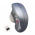 Vertical Computer Mouse Ergonomic Design 2 4g Wireless Mouse T32 Silver gray