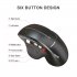 Vertical Computer Mouse Ergonomic Design 2 4g Wireless Mouse T32 Silver gray