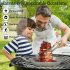 Vertical Rotisserie Pan With Vertical Skewer Grill  Stainless Steel Vertical Barbecue Stand With 3 Sizes Skewer  Detachable Barbecue Accessories Set 304 true co