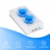 Vertical Stand With 2 Cooling Fans Dual Usb Ports 3 Level Cooler Compatible For Xbox Series S Game Console White