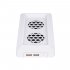 Vertical Stand With 2 Cooling Fans Dual Usb Ports 3 Level Cooler Compatible For Xbox Series S Game Console White