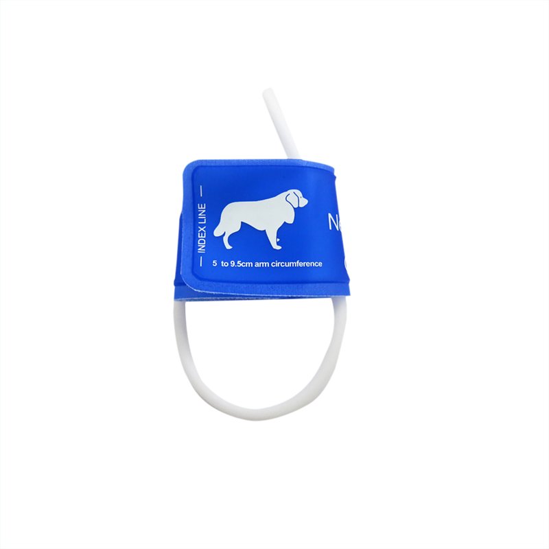 Veterinary Blood Pressure Cuff Animal Pet Sphygmomanometer Cuff Belt Pet Arm Blood Pressure Replacement Cuff No. 3 blue TPU
