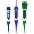 Veterinary Electronic Thermometer Lcd Screen Soft Head Thermometer With Ntc Sensor For Pig Dog Cattle Sheep Cat Blue Thermometer