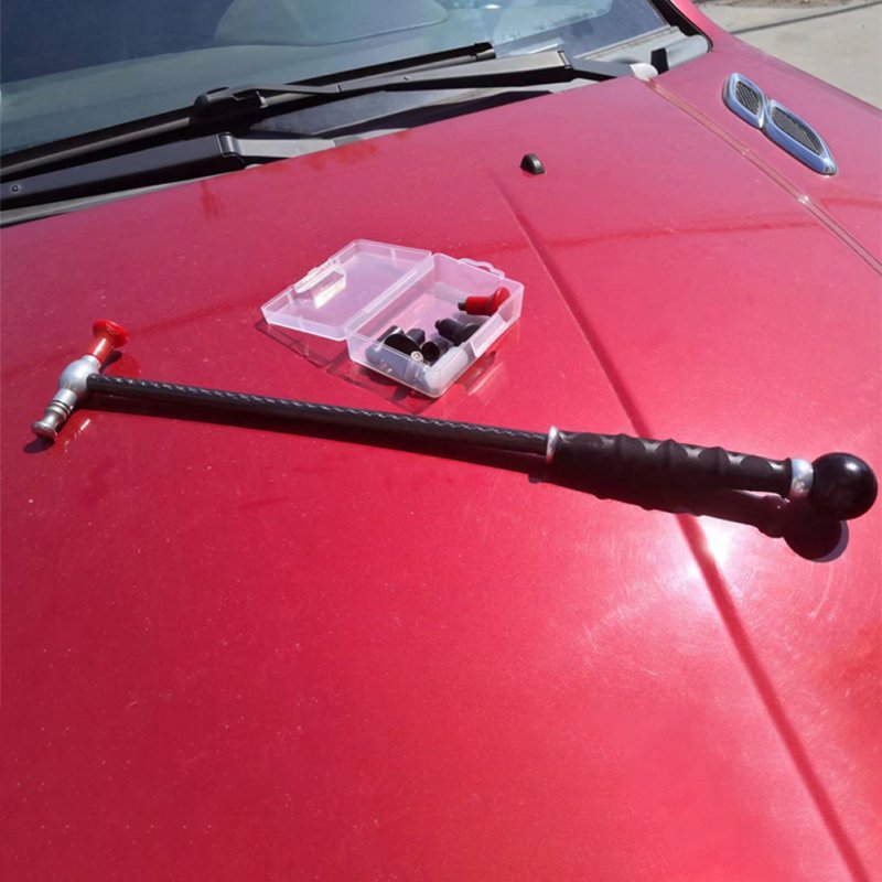 Car Dent Repair Tools Percussion Leveling Hammer Non-slip Carbon Fiber Car Dent Repair Accessories 