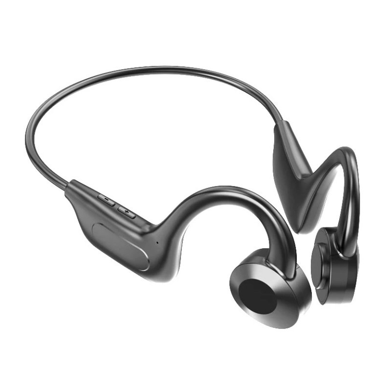 Vg02 Wireless  Headphone, Portable Sport Waterproof Earphone, Bluetooth-compatible Headset Hifi Bone Conduction Bluetooth-compatible 5.1 black