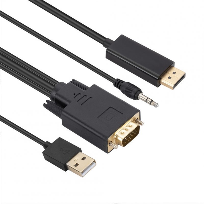 Vga to Displayport Cable Video Adapter Line