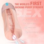 Vibrating Male Masturbator Cup Electric Pocket Pussy Penis Stimulation Blowjob