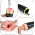 Vibrating Male Masturbator Cup Detachable Pocket Pussy for Men Treediride Realistic Textured Vagina Stroker black