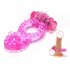 Vibrator Cock Ring Massager For Couples Sex Penis Toy Clitoral Stimulator Ring Cock Male Clitoris Vibrators For Men Pink