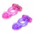 Vibrator Cock Ring Massager For Couples Sex Penis Toy Clitoral Stimulator Ring Cock Male Clitoris Vibrators For Men Pink