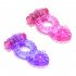 Vibrator Cock Ring Massager For Couples Sex Penis Toy Clitoral Stimulator Ring Cock Male Clitoris Vibrators For Men Pink