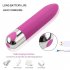 Vibrator G Spot Vibrator Clitoral Massager Nipple Vibrator Pleasure Stimulator Sex Toy For Adult Couples Women 10 x 2 1cm black Oblique mouth type