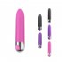 Vibrator G Spot Vibrator Clitoral Massager Nipple Vibrator Pleasure Stimulator Sex Toy For Adult Couples Women 10 x 2 1cm black Oblique mouth type