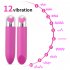 Vibrator G Spot Vibrator Clitoral Massager Nipple Vibrator Pleasure Stimulator Sex Toy For Adult Couples Women 10 x 2 1cm black Oblique mouth type