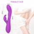 Vibrator G Spot Vibrator Clitoral Massager with 10 Vibration Modes 10 Beating Modes Stimulator Rose Red