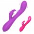 Vibrator G Spot Vibrator Clitoral Massager with 10 Vibration Modes 10 Beating Modes Stimulator Rose Red