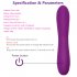 Vibrator G Spot Vibrator Clitoral Massager With 10 Modes Nipple Vibrator Pleasure Stimulator Sex Toy For Adult Couples Women pink