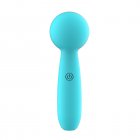 Vibrator G Spot Vibrator Clitoral Massager Nipple Vibrator Pleasure Stimulator With 10 Modes Sex Toy For Adult Couples Women blue