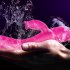 Vibrator G Spot Vibrator Clitoral Massager Nipple Vibrator Pleasure Stimulator Sex Toy For Adult Couples Women rose red Rechargeable model