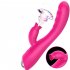 Vibrator G Spot Vibrator Clitoral Massager Nipple Vibrator Pleasure Stimulator Sex Toy For Adult Couples Women rose red Rechargeable model
