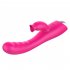 Vibrator G Spot Vibrator Clitoral Massager Nipple Vibrator Pleasure Stimulator Sex Toy For Adult Couples Women rose red Rechargeable model