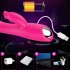 Vibrator G Spot Vibrator Clitoral Massager Nipple Vibrator Pleasure Stimulator Sex Toy For Adult Couples Women rose red Rechargeable model