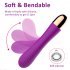 Vibrator G Spot Vibrator Clitoral Massager With 8 Modes Nipple Vibrator Pleasure Stimulator Sex Toy For Adult Couples Women rose red