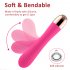 Vibrator G Spot Vibrator Clitoral Massager With 8 Modes Nipple Vibrator Pleasure Stimulator Sex Toy For Adult Couples Women rose red
