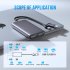Video Capture Card 1080P HD Live Record Video Audio Adapter  4K USB 3 0 Type C UHD Video Capture Card Grey