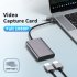 Video Capture Card 1080P HD Live Record Video Audio Adapter  4K USB 3 0 Type C UHD Video Capture Card Grey