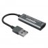 Video Capture Card Convenient Compact HDMI to USB 2 0 60fps Game Capture Card As shown