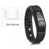 Vidonn Bluetooth 4 0 Smart Wristband Bracelet   Sports   Sleep Tracking  Waterproof  3D Sensor 