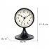 Vintage Alarm Clock High Precision Silent Bedside Night Light Loud Alarm Clock For Bedroom Home Office Decor milky white