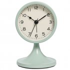 Vintage Alarm Clock High Precision Silent Bedside Night Light Loud Alarm Clock For Bedroom Home Office Decor green