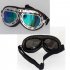 Vintage Aviator Pilot Style Motorcycle Cruiser Scooter Goggle Ultraviolet proof Transparent Lens Colorful lenses