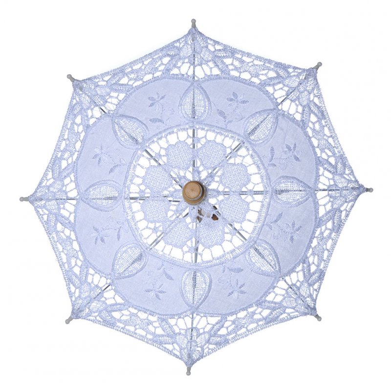 vintage white lace umbrella