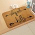 Vintage Door Mat Letter Words Pattern Non slip Water Absorption Rugs for Outdoor Bathroom Kitchen Carpets 40 60cm