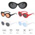 Vintage Oval Round Sunglasses Men Women UV400 Shades Mirrored Glasses LensDHM7