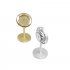 Vintage Retro Microphone Stage Photography Props Classic Stand Microphone For Live Performance Karaoke silver