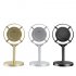 Vintage Retro Microphone Stage Photography Props Classic Stand Microphone For Live Performance Karaoke silver